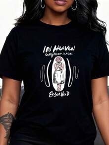 1 pieza Eraserhead - Lady In The Radiator Camiseta Unisex Te-0180g 100% Algodón - Negro 1 - Ver 1