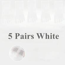 5 pares de calcetines de cinco dedos para mujer, de algodón y malla, calcetines de verano con dedos separados, deportivos, antideslizantes, de corte bajo hasta el tobillo. - 5 pares mix02 - Ver 9