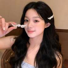 2入組女款可愛時尚水鑽翅膀髮夾,Ins風瀏海與碎髮夾,適合日常與派對髮型,精緻髮飾髮卡髮爪 - 彩色 - 查看 9