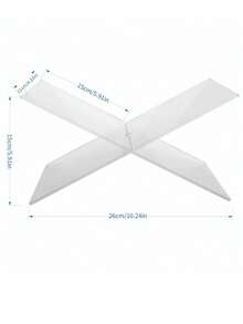 Stand - Coffee Table Book Rack - Kitchen Recipe Holder - Clear - View 6