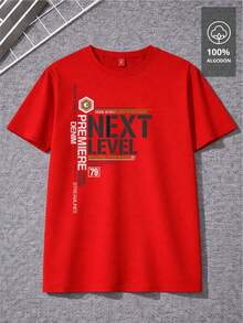 Playera Estampada de Hombre NEXT LEVEL STREAMLINE - PLUS PERFORMANCE‑TRAINING SERIES |   100% Algodón - Blanco - Ver 7