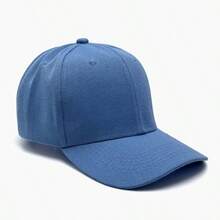 Mũ lưỡi trai FASHION màu trơn và phối nhiều màu, vành phẳng phong cách Punk Hip Hop, kiểu vintage mài rách, tiện lợi mang theo, 1 cái - A - Xem 19