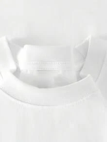 Edición Limitada[Impresión a Doble Cara]Camiseta de Manga Corta para Mujer - Estampado Be Someone's Sunshine Today en ambos lados, top casual transpirable con cuello redondo, adecuada para primavera, verano y otoño, lavable aáquina, ropa casual cómoda, camiseta con estampado divertido, ropa con temática de sol, camiseta de tela suave, algodón ligero. - Blanco - Ver 3