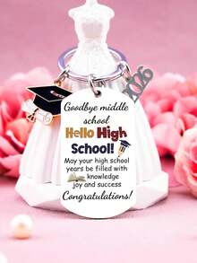 Iweca 8th Grade Gift For Girls Boys Class Of 2026 Keychain, High School Graduation Gift For Daughter Son - Multicolor - View 4