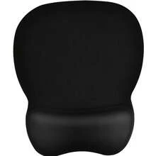 Ergonomic Mouse Pad With Wrist Rest, Features Memory Foam Wrist Support And Non-Slip Base, Suitable For Computer, Cafe, Home And Office, Size: 9.64 X 8.26 Inches, Office Desk Accessory - View 7