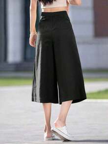 Women Midi Dresses - Navy Blue - View 9