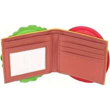 Cute Small Hamburger Wallet Bag, Funny Small Cheeseburger Wallet, PU Leather Wallet Coin Purse - Default - View 2