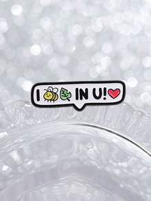Insignia de esmalte con juego de palabras "I Bee Leaf In You", diseño humorístico único, idea de regalo perfecta, material de esmalte duradero, ideal para amantes de los accesorios - Multicolor - Ver 8