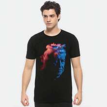 Men T-Shirts - 黑色 - 查看 1