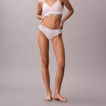 Calvin Klein Calvinklein Icon Cotton Modal Lightly Lined Bralette QF8504 - 粉紅搖籃 - 查看 3