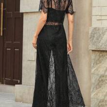 Women Long Dresses - Negro01 - View 3