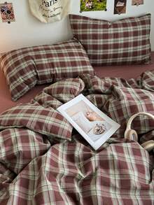 Juego de 2 fundas de almohada de poliéster estampado (sin rellenos), ropa de cama suave y transpirable para decoración de dormitorio, dormitorio del hogar, todas las estaciones - Multicolor - Ver 4