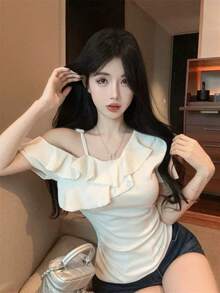 Women Tops - White - View 4