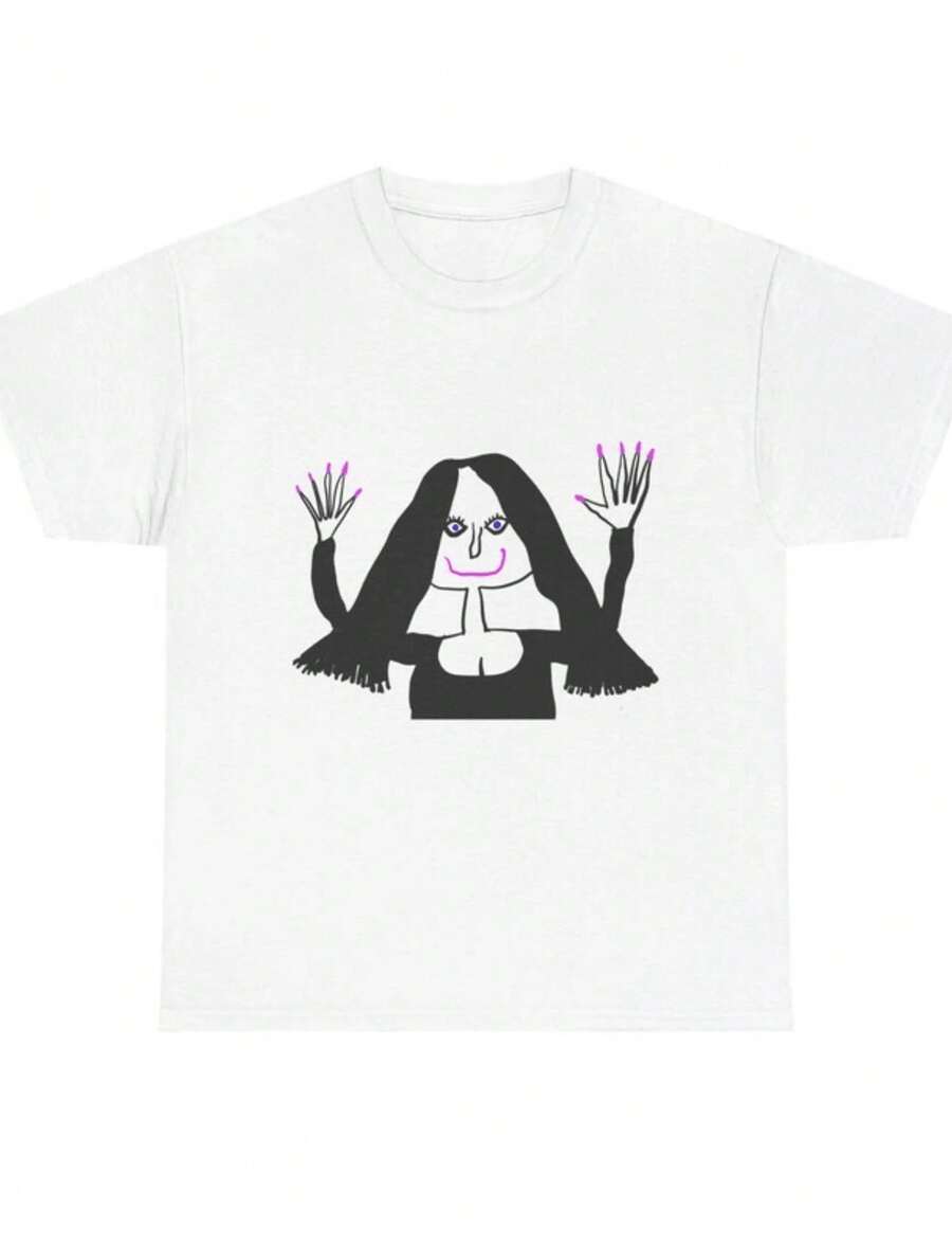 Camiseta "Heartbreaker Kinda Girl" para el Día de San Valentín, Camisetas "Kinda Girl", Regalo para Ella, Camiseta "Heart Breaker", Camisetas de San Valentín, Camisetas para Enamorados, Transpirable y cómoda. - Negro 2 - Ver 1