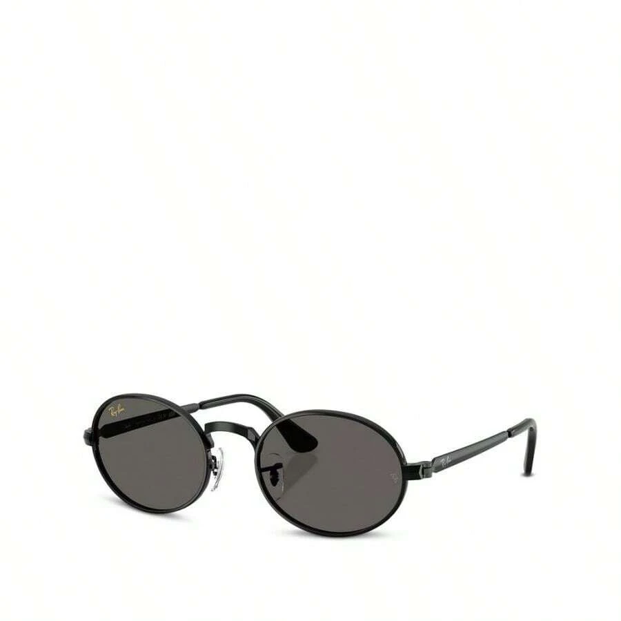 Ray-Ban Oval Sunglasses, 54mm | | Women Sunglasses - Black/Dark Grey - View 1
