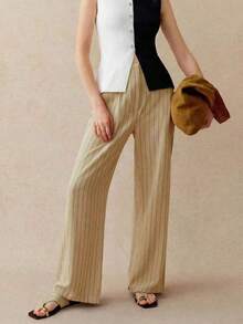 Knit Blouse – Round Neck, Front Buttons – Elegant And Minimalist Design – Perfect For Everyday Wear - 黑白 - 查看 5