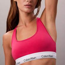 Calvin Klein Calvinklein Icon Cotton Modal Unlined Bralette QF8493 - Vibrant Pink - View 1