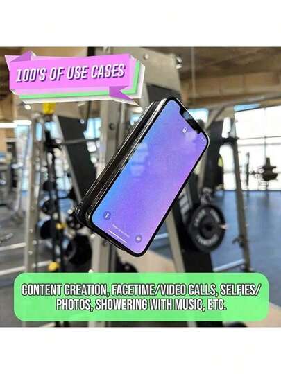 Bộ 5 giá đỡ điện thoại bằng silicon kèm 24 giác hút, tương thích với điện thoại và Android: Tay cầm điện thoại dính để chụp ảnh selfie và quay video, thích hợp sử dụng trong phòng tắm hoặc gắn tường, món quà tuyệt vời cho bạn bè và mùa tựu trường.