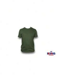King T-shirt Men T-Shirts - Dark Green - View 3