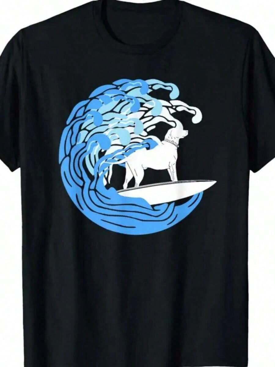 100% Pure Cotton T-Shirt - Black 13 - View 1