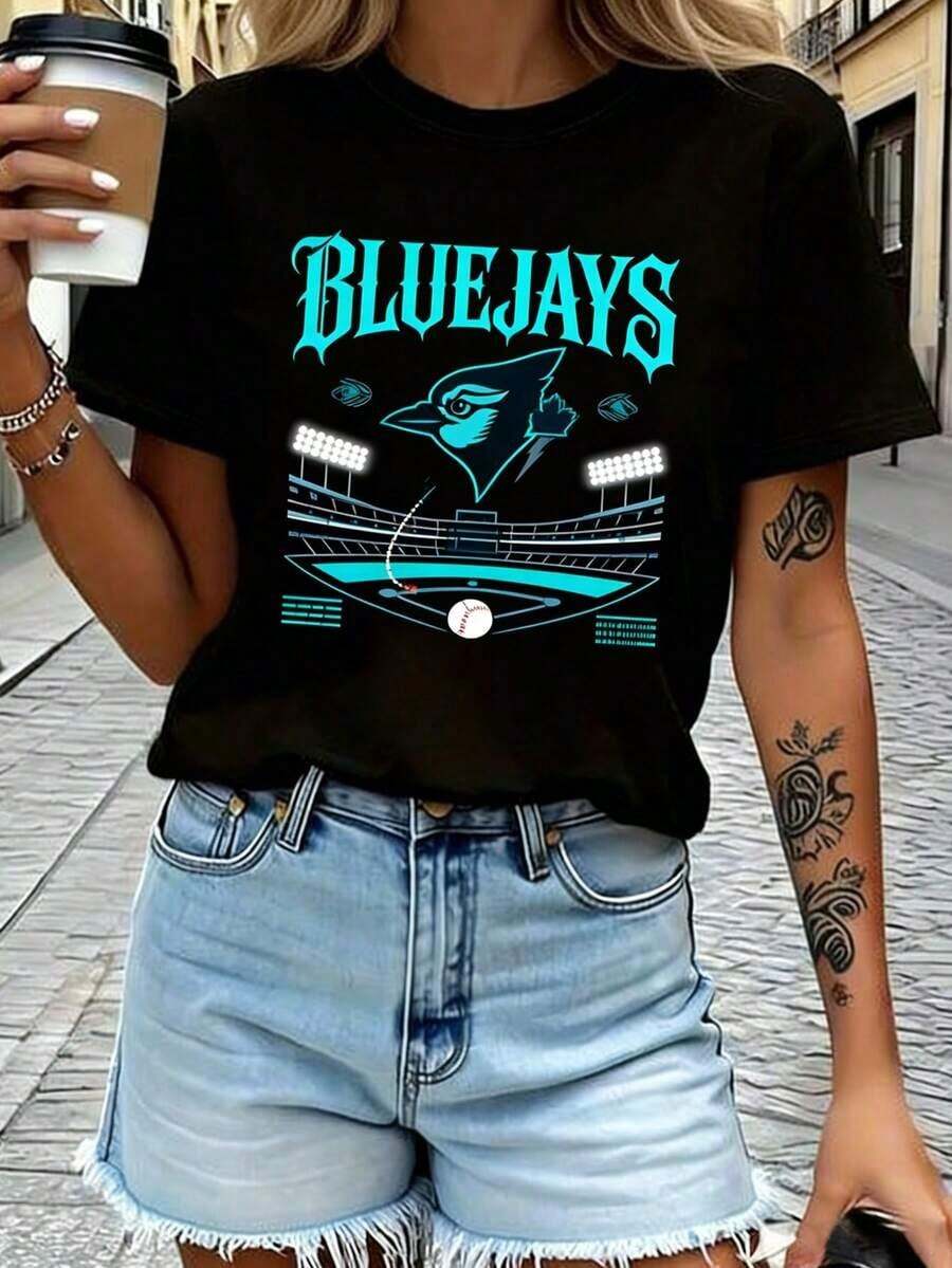 Women T-Shirts - Black - View 1