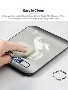 [Holiday Gifts Are Selling Well]1pc High-Precision Weighing Special Multifunctional Kitchen Scale,High-Precision Electronic Scale,Stainless Steel LCD Electronic High-Definition Display High-Precision Scale,Scale,Italian Handheld Coffee Scale,Accurate Baking Tool,Coffee Bean Weigher,Kitchen Accessories - Kitchen scales - View 2