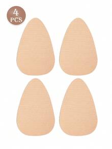 4PCS Plus Size Adhesive Lift-Up Breast Tape Bra, Invisible Reusable Elastic Nipple Covers, Breathable Push-Up Pasties For Backless & Deep V Dresses - Multicolor - View 7