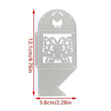 1pc Creative Butterfly Box Scrapbooking Cutting Die Mold Decorative Craft Template Embossing Die - Butterfly Box (12.1*5.8cm) - View 10