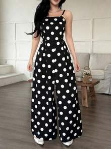 Women Midi Dresses - Black and White - View 3