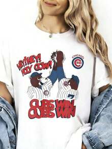 Vintage New York Mets Skyline Logo T-Shirt, Classic Mets Baseball T-Shirt For Women, Suitable As A Gift. Women's T-Shirt. Elegant Blouses. Boho Chic. Soft, Breathable, And Comfortable Women's Top, Ideal For Spring, Summer, And Fall, Perfect For Vacations, Travel, And Everyday Wear. - 白色 16 - 查看 7