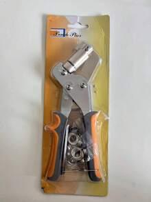 1 bộ dụng cụ đóng khoen mắt cáo hoàn chỉnh kèm 20 khoen 10mm - lý tưởng cho các dự án DIY bạt, da nhân tạo & vải chống thấm nước, may vá & thủ công thiết yếu - Đục lỗ - Xem 11
