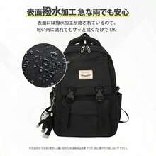 リュック メンズ リュックサック バックパック 大容量 おしゃれ カジュアル バック 多機能 通勤 通学 旅行 お出かけ PC パソコン ビジネス バッグ サック 防水 撥水 シンプル 軽量 かっこいい 大学生 大人 高校生 - A - チェックする 4