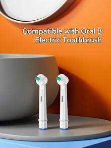 2/4 Pcs Compatible With OralB Electric Toothbrush Replacement Interdental Brush Heads, Toothbrush Head Refills Compatible With Oralb Pro Series Electric Toothbrushes, For Cleaning Between Teeth - View 9