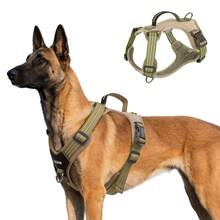 Adjustable Soft Yet Durable Dog Harness With Handle, Suitable For Medium Dogs, Outdoor Dog Chest Strap With Reflective Strips - Multicolor - View 4