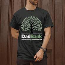 Mother's Day T-Shirt For Women - Father's Day Shirts For Dads - T-Shirt For Dad Gifts From Daughter - Dadbank 襯衫 - 查看 2