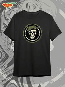 CherryPie Military Print T-Shirt - A - View 8
