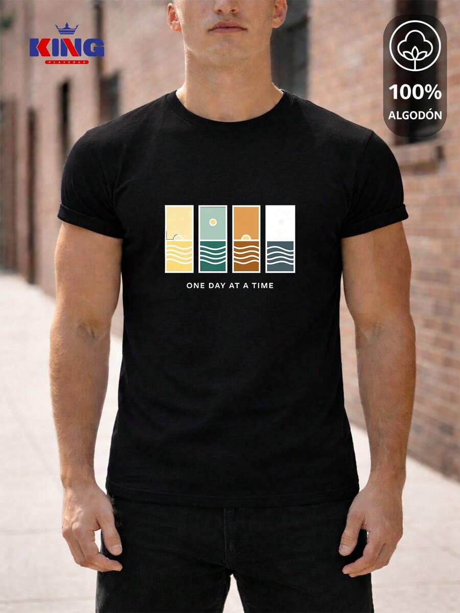 King T-shirt Men T-Shirts - Black - View 1