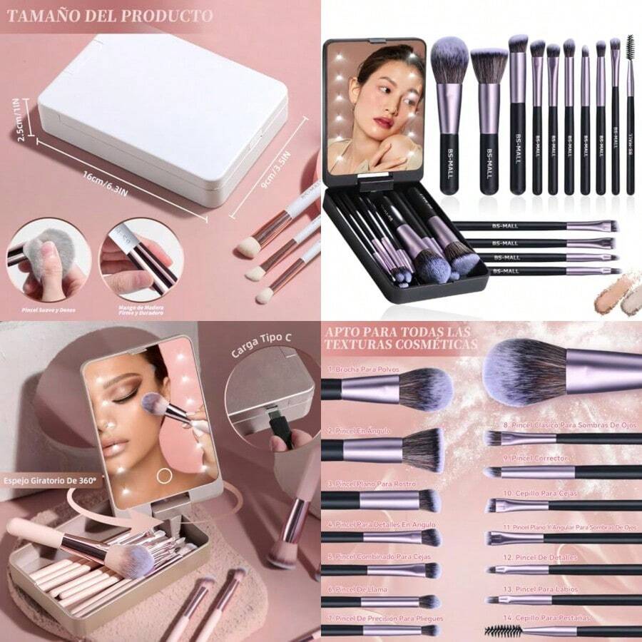 Makeup Sets - Negro - View 1