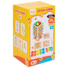 Wooden Pull-Stick Game Toy, A Tabletop Toy For Parent-Child Interaction And Competitive Focus Training, A Birthday And Christmas Gift - Stick Game - View 9