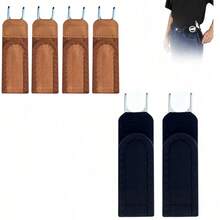 2 piezas/4 piezas/6 piezas Cinturón elástico sin hebilla, cinturón elástico cómodo y adecuado para vaqueros, unisex - Versión mejorada - Ver 8