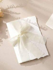 1/3 Peças Fita de Chiffon com Borda Desfiada, Fita para Embrulho de Presente para Sacos de Doces, Lembrancinhas de Festa, Caixas de Presente, Buquês de Casamento, Natal, Aniversário, Artesanato DIY, Chá de Noiva, Decoração de Feriados, Decoração de Festa Temática, Suprimentos de Embrulho de Presente para Temporada de Formatura - Vários estilos - Visão 7