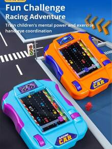 Mini Racing Game Toy Set No Batteries Required, Interactive Family Board Game, Improve Kids Hand-Eye Coordination, Perfect Birthday Gift Party Favors For Boys Girls Kids - Multicolor - View 5