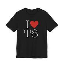 I Heart Tate Mcrae Shirt, Unisex Concert Tee - Negro - Ver 3