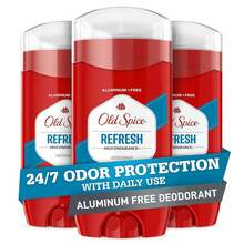 Old Spice Aluminum Free Deodorant For Men, High Endurance, 24/7 Sweat Defense  Odor Protection, 24/7 Freshness  Lasting Scent, Refresh Scent, 3.0 Oz (Pack Of 3) - 預設香味類型 - 查看 2