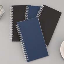 Spiral Bound Notebook, Multi-Function Test Pen Notebook, Spiral Binding, Memo Pad, Simple Design. It Includes Spiral Binding, Grid Layout For Rules And Diary Entries. Vertical Layout Quick Memo, Suitable For Schedules, Corporate Financial Accounting Books, Accounting Ledgers - Multicolor - View 6