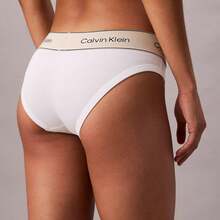 Calvin Klein Heritage Cotton Stretch Bikini QF8598 - 白色 - 查看 3