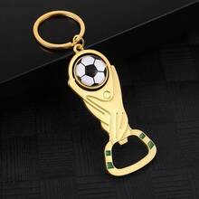 Hot-Selling 2026 World Cup Merchandise For USA, Canada, Mexico, World Cup Trophy Keychain Bottle Opener, Football Fan Commemorative Souvenir, Exquisite Gift For Friends - Multicolor - View 3