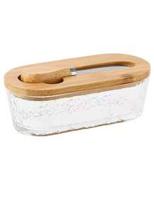 Glass Butter Dish With Sealed Lid, Keeps - For Countertop And Refrigerator Door Storage - Covered Butter Tray, Refrigerator- - Countertop Butter Holder - Butter Dish With Lid - Multicolor - View 12