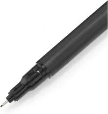 Sharpie Felt Tip Pens, Fine Point (0.4mm), Black, 4 Count - Art Markers, Journaling, Drawing - Point Pen - View 3