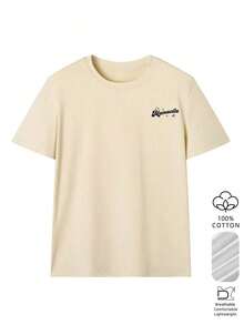 Camiseta gráfica retro estadounidense "Mamacita Needs A Margarita" para mujer, 100% algodón de tela suave y transpirable, corte holgado, estilo casual de vacaciones de manga corta, adecuada para salidas con amigos, viajes a la playa, fiestas temáticas, transporte diario en verano - Albaricoque 2 - Ver 3